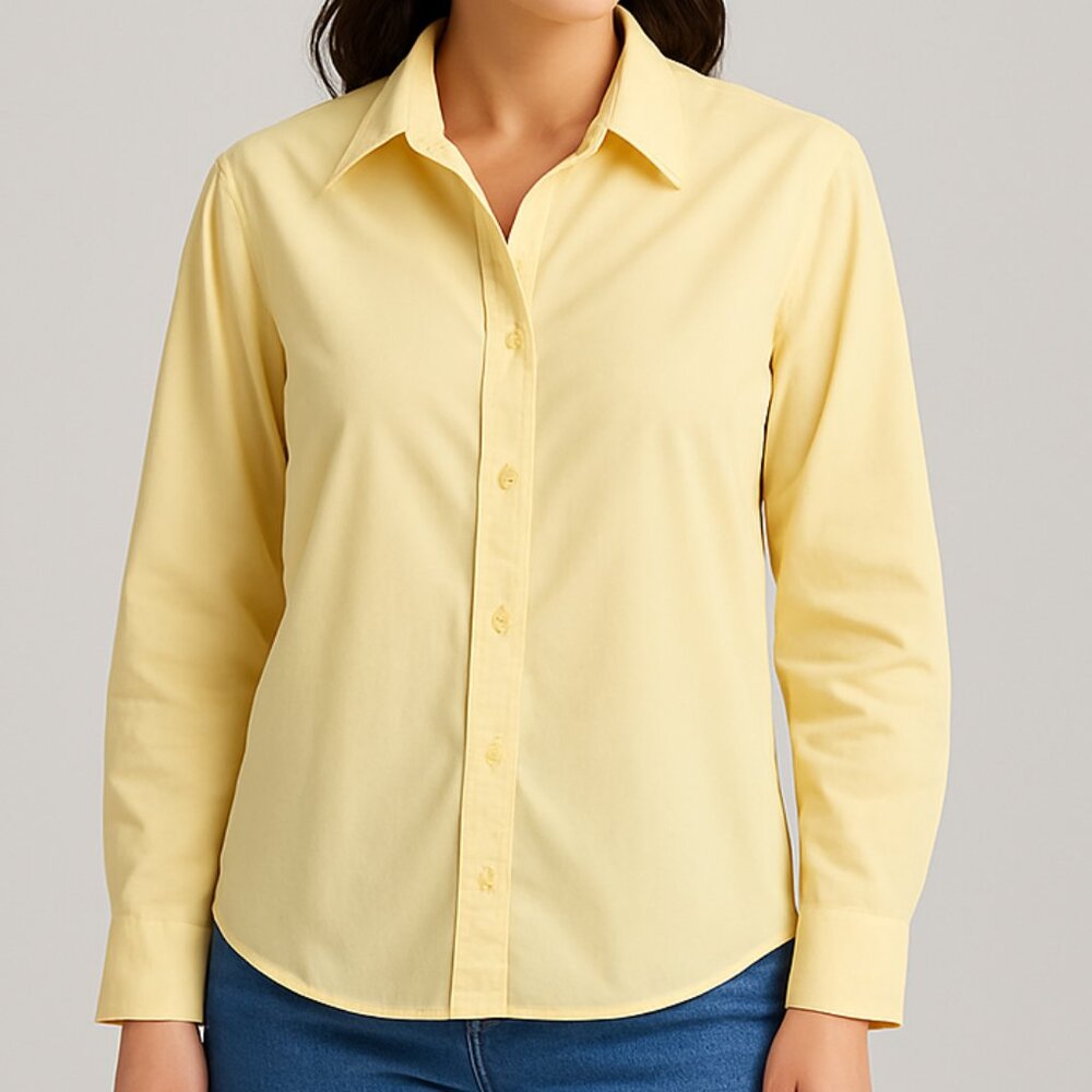 White‎ Stag Light Yellow Blouse
